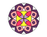 Dibujo Mandala 13 pintado por ichidora