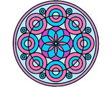 Dibujo Mandala 35 pintado por gemamiriam