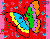Dibujo Mariposa 13 pintado por ARIADAMOUS
