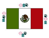 Dibujo México 1 pintado por messi51