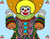 Dibujo Payaso disfrazado pintado por Marina10