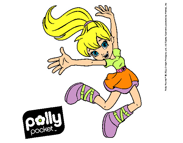Dibujo Polly Pocket 10 pintado por piaopazo