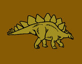 Dibujo Stegosaurus pintado por jfrkffkkf
