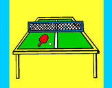 Dibujo Tenis de mesa 1 pintado por Alonsin1