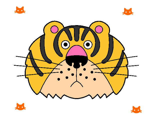 Dibujo Tigre III pintado por vicror