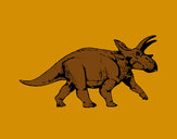 Dibujo Triceratops 1 pintado por jfrkffkkf