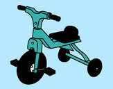 Dibujo Triciclo infantil pintado por jfrkffkkf