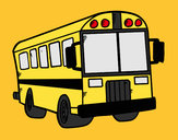Dibujo Autobús del colegio pintado por jfrkffkkf