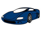 Dibujo Automóvil deportivo pintado por car125