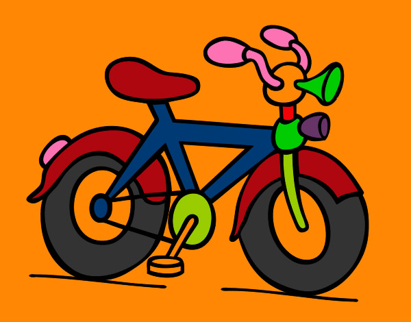 Dibujo Bicicleta con bocina pintado por naviakathe