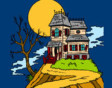 Dibujo Casa encantada pintado por Veri Veri