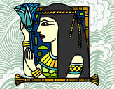 Dibujo Cleopatra pintado por Veri Veri