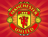 Dibujo Escudo del Manchester United pintado por Crackcul