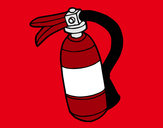 Dibujo Extintor de fuego pintado por jfrkffkkf