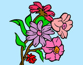 Dibujo Flores pintado por mariiap