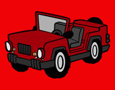 Dibujo Jeep pintado por jfrkffkkf