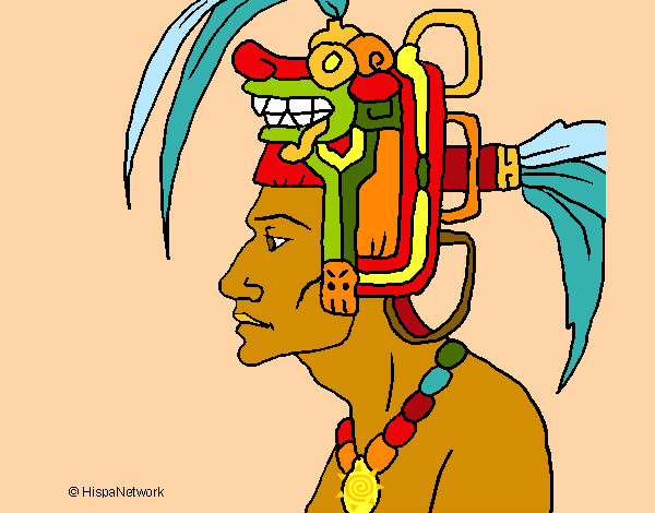 Dibujo Jefe de la tribu pintado por Veri Veri