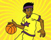 Dibujo Jugador de básquet junior pintado por Jhonaidy