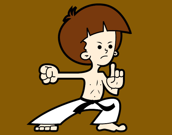 luchador de kung-fu