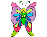 Dibujo Mariposa 15 pintado por olydaniqui