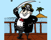 Dibujo Pirata a bordo pintado por jfrkffkkf