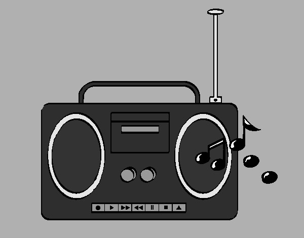 radio cassete