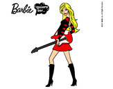 Dibujo Barbie la rockera pintado por ivi999