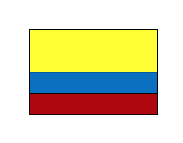 Dibujo De Bandera De Colombia Pintado Por Mariana06 En El