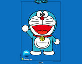 Dibujo Doraemon pintado por jfrkffkkf