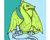 Dibujo Dragón 2 pintado por ericflato