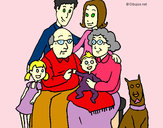 Dibujo Familia pintado por Samanta123
