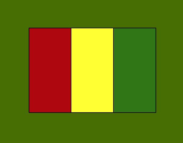 Dibujo Guinea pintado por jfrkffkkf