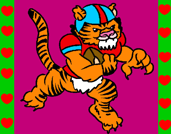 el tigre juego futbol americano