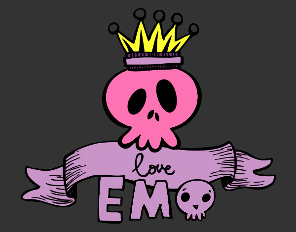 Dibujo Love Emo pintado por 2012