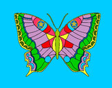 Dibujo Mariposa 16 pintado por mikuhatasu