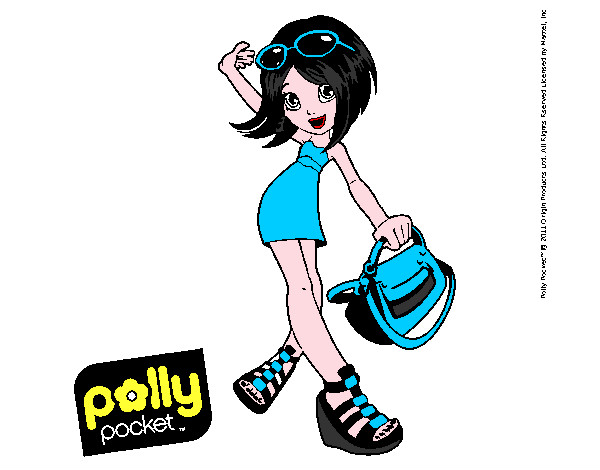 Dibujo Polly Pocket 12 pintado por melabonita