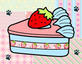 Dibujo Tarta de fresas pintado por MarisolSty