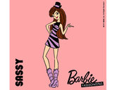 Dibujo Barbie Fashionista 2 pintado por andre_1