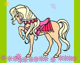 Dibujo Caballo 1 pintado por candy2