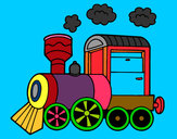 Dibujo Locomotora de vapor pintado por ignaciot