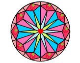 Dibujo Mandala 42 pintado por anaisacris