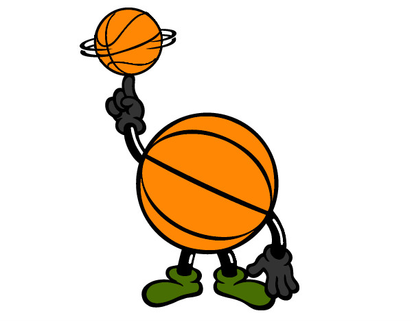 canasta viu el basquet en verd i negre