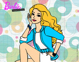 Dibujo Barbie súper guapa pintado por Carlita101