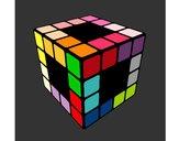 Dibujo Cubo de Rubik pintado por ignaciot