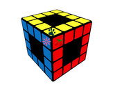 Dibujo Cubo de Rubik pintado por marta3333