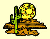 Dibujo Desierto de Colorado pintado por natalia27
