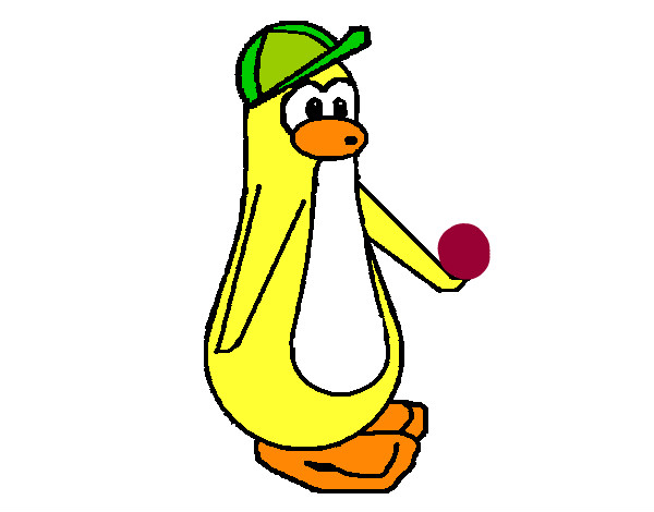  Pingüino con gorra 