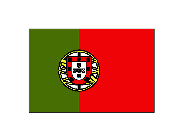Dibujo Portugal pintado por tanxita
