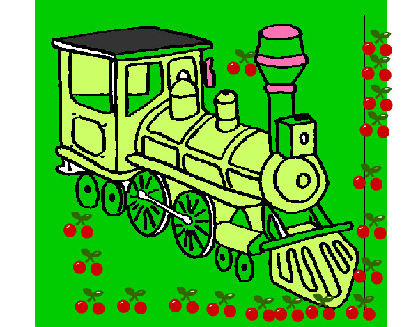 Dibujo Tren 3 pintado por Agusmatuda