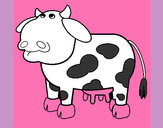 Dibujo Vaca pensativa pintado por amiel1